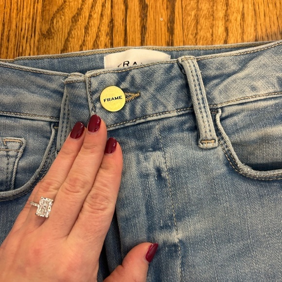 Frame Le One Skinny Jeans Size 1 - Picture 5 of 9